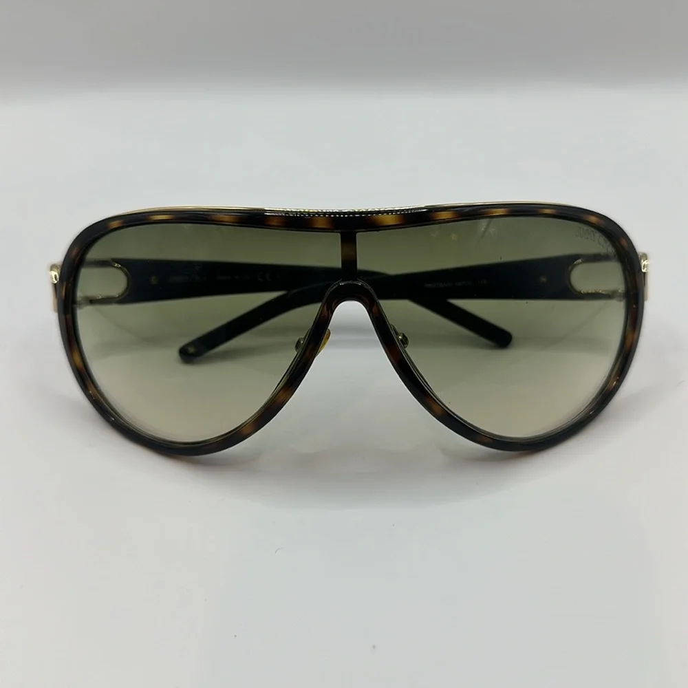 JIMMY CHOO PROTEA UNISEX SUNGLASSES! Havana Gold/Brown! In Excellent Condition!